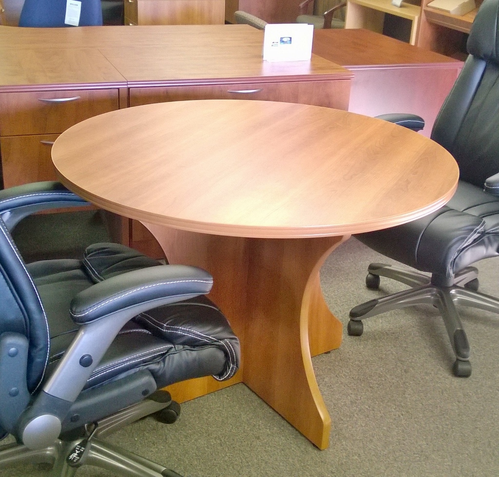 IOF RX42 42" ROUND TABLE - CAP CHERRY