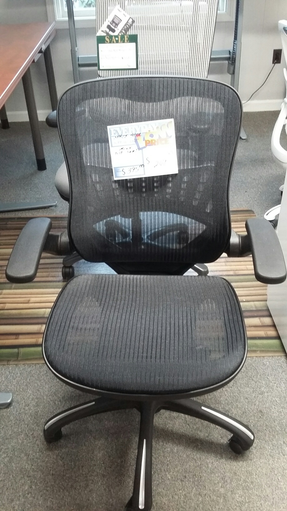OSP 69906-3 MESH CHAIR - BLACK