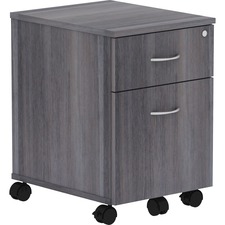LLR 16217 2-DRAWER MOBILE FILE - CHARCOAL