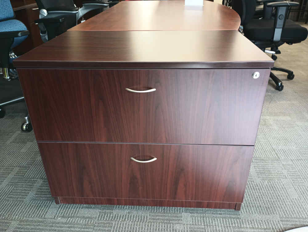  LLR 34312 2-DRAWER LATERAL FILE - MAHOGANY