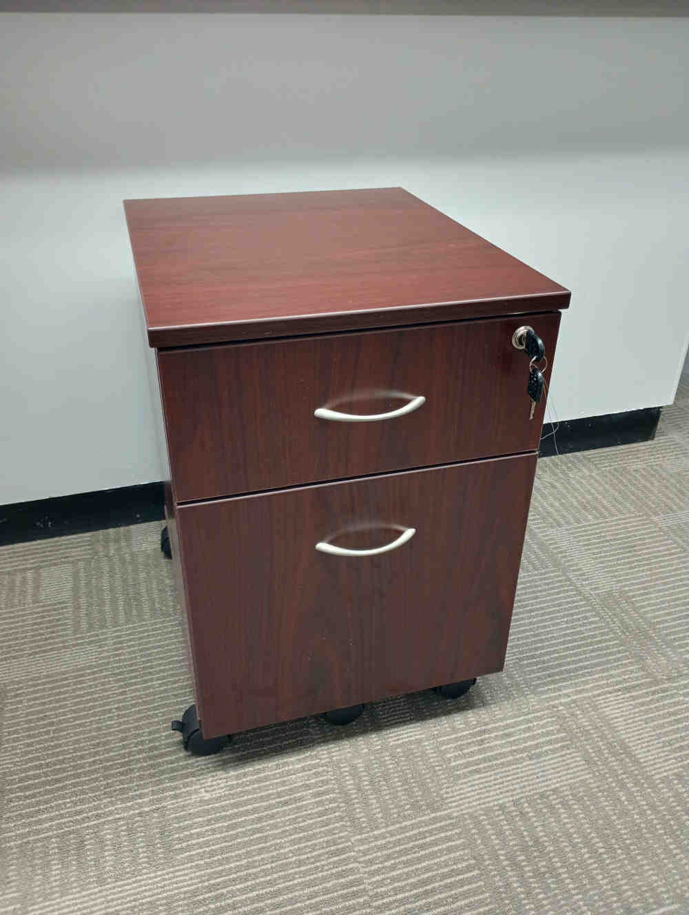 LLR 16217 2-DRAWER MOBILE FILE - MAHOGANY