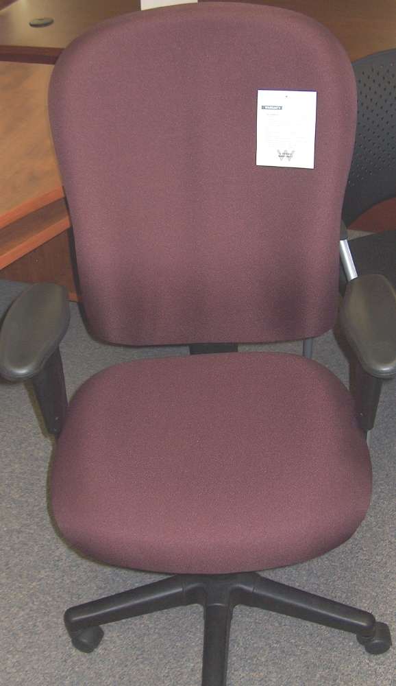 EUROTECH FM4080FJ TASK CHAIR - BURGUNDY